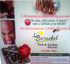 flyer of barachel estate