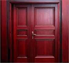 solid wooden door