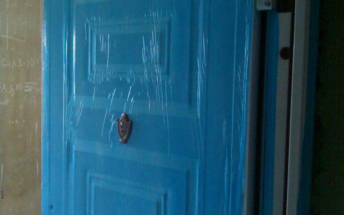 steel security door