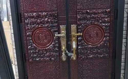 Copper door