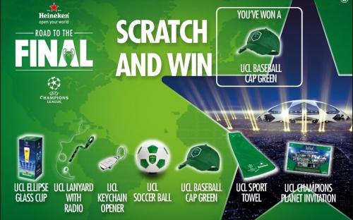 scratch and win promotional scratch card