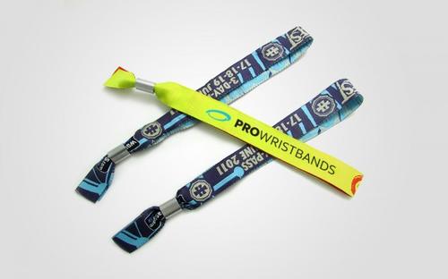 fabric event wristband 