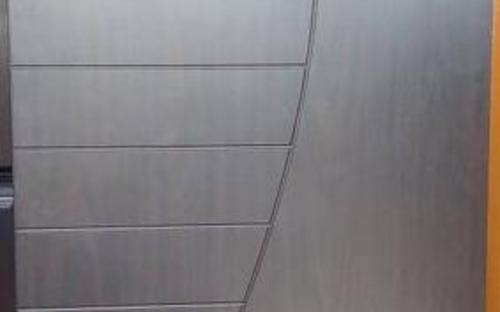 laminated wooden door