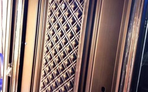 Copper security doors 