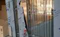 Stainless steel glass door