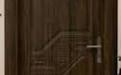 laminated wooden door